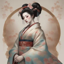 baroque art aesthetic geisha