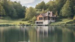 A house by the lake