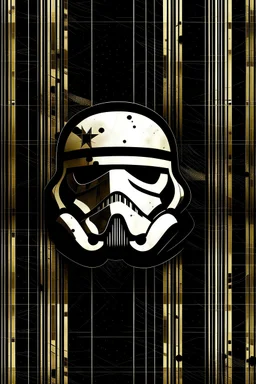 generate a logo generate a wall behind it use star wars behind it use a black stripe and put a white word "Bronzodia"