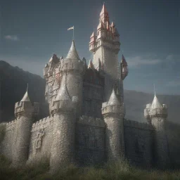 Castle, octane render, intricate details, ultra realistic style, 8k resolution