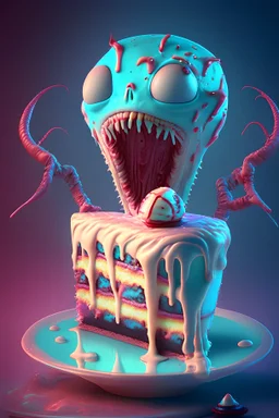 Soda pop cheesecake alien,8k