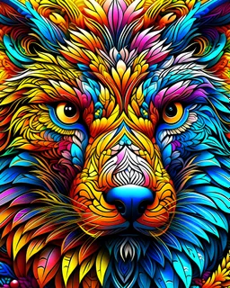 animals, colorful page, coloer background, digital Art, perfect composition, beautiful detailed intricate insanely detailed octane render trending on artstation, photorealistic concept art, soft natural volumetric cinematic perfect light, chiaroscuro, masterpiece, oil on canvas, raphael, caravaggio, greg rutkowski, beeple, beksinski, giger, black and white still, digital Art, perfect coloer, read,green, blew,white, ((((colorful)))))