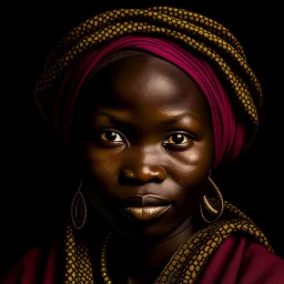 photography of a 34 years old african woman Lina,