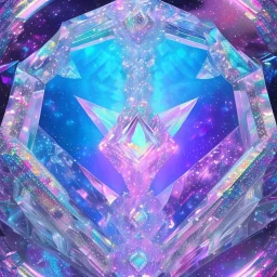 cristal angelic castle crystalline, blue,pink , cosmic, opalescent, gemstones, crystals, other worldly,water,bright, ice background, snow lake blue