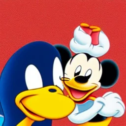 donald duck and mickey mouse