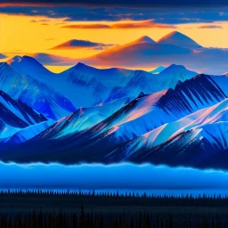 Denali National Park, Alaska,aerial view,extremely detailed digital painting, high resolution,8k, realistic, beautiful, volumetric lighting, mystical colors ,perfectly centered image, perfect composition, rim light, beautiful lighting,masterpiece, stunning scene, raytracing, anatomically correct, in the style Van Gogh and robert e howard and Ken Kelley and Ohrai Noriyoshi and Simon Bisley and tomzj1.