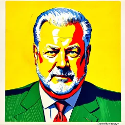 Ernest Hemingway STYLE OF WARHOL