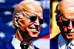 Joe Biden as Jesus sunglasses