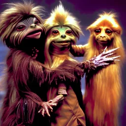 Dark Crystal, fizzgig, hugging, long arms