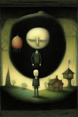 Surreal sinister weirdness Style by Duy Huynh and Clive Barker and Max Ernst, fractional reserve daydream <lora:SurrealHorror:0.6> , strange inconsistencies and absurdities, eerie, weird colors, smooth, neo surrealism, abstract quirks by Bruno Munari, album art