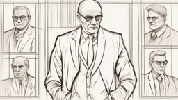 صورة تصوّر شخصًا ينظر إلى الأرض بتركيز عميق، ووجهه ينحني قليلاً نحو الأرض كأنه يحمل أسرار العالم بين عينيه. يظهر على وجهه تعبيرًا من الحكمة والثقة الراجحة، كما لو كان يفهم كل ما يجري في هذا الكوكب. إنه مرتديًا بدلة رسمية، مما يضفي عليه مظهرًا جديًا ومحترمًا. وجهه يتسم بالهدوء والتفكير، حيث يتأمل في تفاصيل الأرض والحياة من حوله بعمق. إنه كأنه يحمل وزرًا ثقيلًا من المعرفة والفهم، ويتعامل مع العالم بأسلوب متزن ومعبر. إن وجوده يلفت الأنظار ويثير الاهتمام بسبب وجاهته وقدرته على فهم أعمق للأمور.