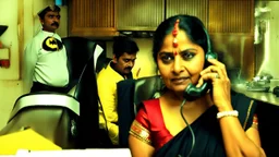 indian lady on phone does the batman theme