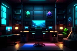 Gaming room background