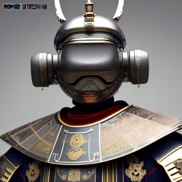 beautiful transparent smooth realistic japan robot samurai with cat face, extremely sharp detail, finely tuned detail, ultra high definition, 8k, unreal engine 5, ultra sharp focus, accurate wings, in fly mode