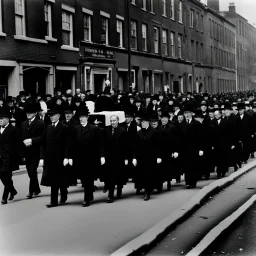 Funeral march of Mary O'Nett.