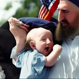 John potts causing 9/11 tossing babies with bin Laden