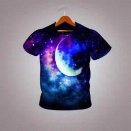  shirt moon galaxy