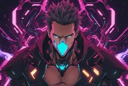 David with Body parts mechanism in 8k cyberpunk anime draw style, cyberpunk them, neon effect, rain, close picture, highly detailed, high details, detailed portrait, masterpiece,ultra detailed, ultra quality