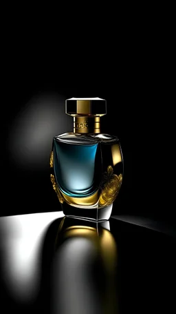 A very special design of a women's perfume bottle