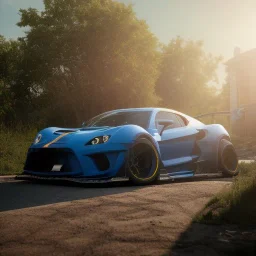 photo of a ultra realistic modified sport car,new wraps, cutaways,freshest,relaxing, eye-catching visuals, rims, sunny, springs, cinematic lighting, studio lighting, 4k, hyper realistic, focused, landscape, extreme details, unreal engine 5, cinematic