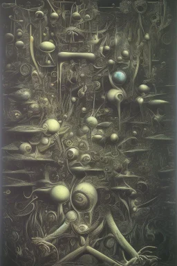 emergence of consciousness Max Ernst, Amano, Yves Tanguy