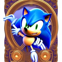 Sonic the hedgehog smoking DMT