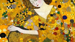 CREATE AN IMAGE based on the work of Gustav Klimt