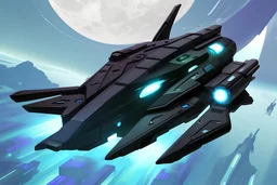 spaceship pirate futurist