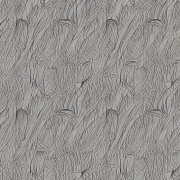 black and white banana leafs wallpaper pattern in vector lines, same line weight