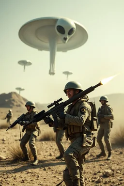 Aliens attack Israel army with strange weapons