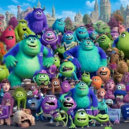 Monsters university battle