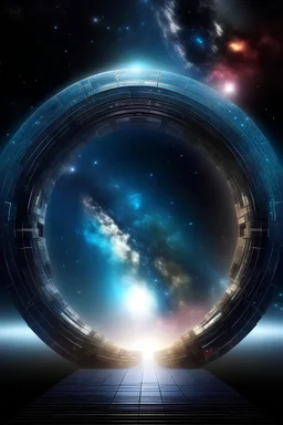 Huge gateway in the galaxy
