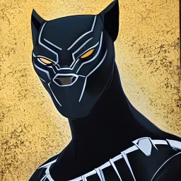 Portrait of the blackpanther