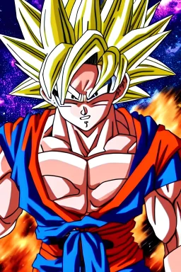 Anime Goku superSaiyangod