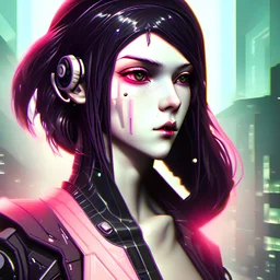 Girl cyberpunk is a thing of beauty