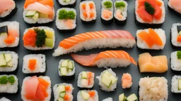 The image for the article displays a captivating shot of a beautifully arranged sushi dish ready for serving. Sushi is presented in an array of vibrant colors and appealing ingredients such as rice, fish, and vegetables, making it a picture that reflects the beauty and deliciousness of this Japanese dish.