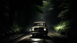 My friend, Sam, was driving his old car down this forested road at night. The old Helios creaked and groaned like an ancient hero fighting an unknown darkness. Sam was a tired but contented guy who had decided to return to the city after a week's vacation in his home village.