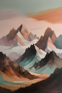 yoyo Ferro public art painting of mountains