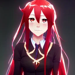 long red hair, cute, beatiful, ritsuka fujimaru, gudako, Fate Grand Order