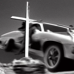 Car crucifixion