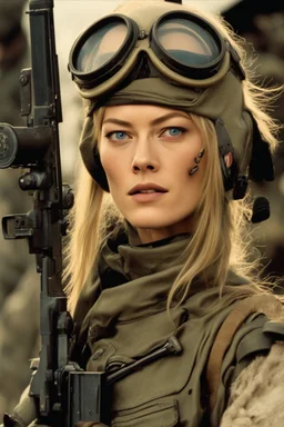 Rosamund Pike is Tank Girl is her iconic scene