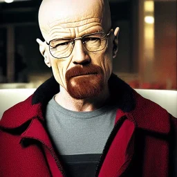 Walter White is a mall Santa Claus