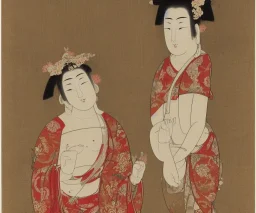 Female bodhisattva, Meiji period art