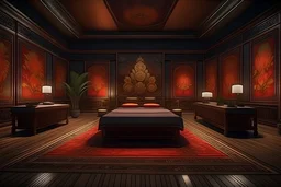 affiche grand format salle de sur massage balinais, lumière diffuse, 4k, détails haute résolution