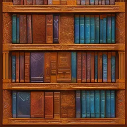 game texture beautiful colorful wooden bookshelves block tileable close up