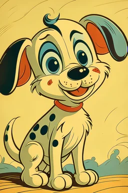 cartoon puppy 1949