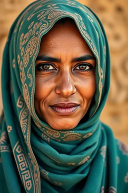 Beautiful Barbar young woman from North Africa