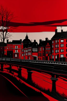 Stad rouge et noir