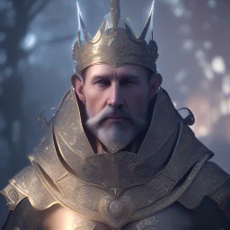 The magic king, mysterious, soft lighting, unreal engine 5 volumetric lighting, intricate details, realistic style, 8k resolution