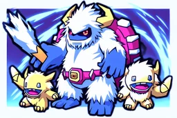 Epi-Yeti: The Epidemiology Yeti Digimon, Cute form